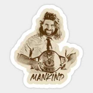 Champions Mankind Sticker